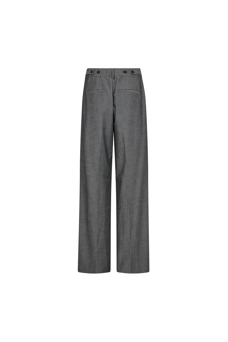 Co´Couture - Jackycc Wide Pant 500292 - 65003 - Mid Grey