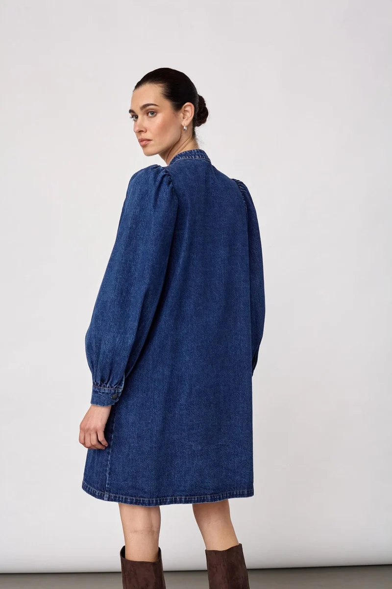 Co´Couture - Denicecc Ls Denim Dress 500276 - 45003 - Used Denim