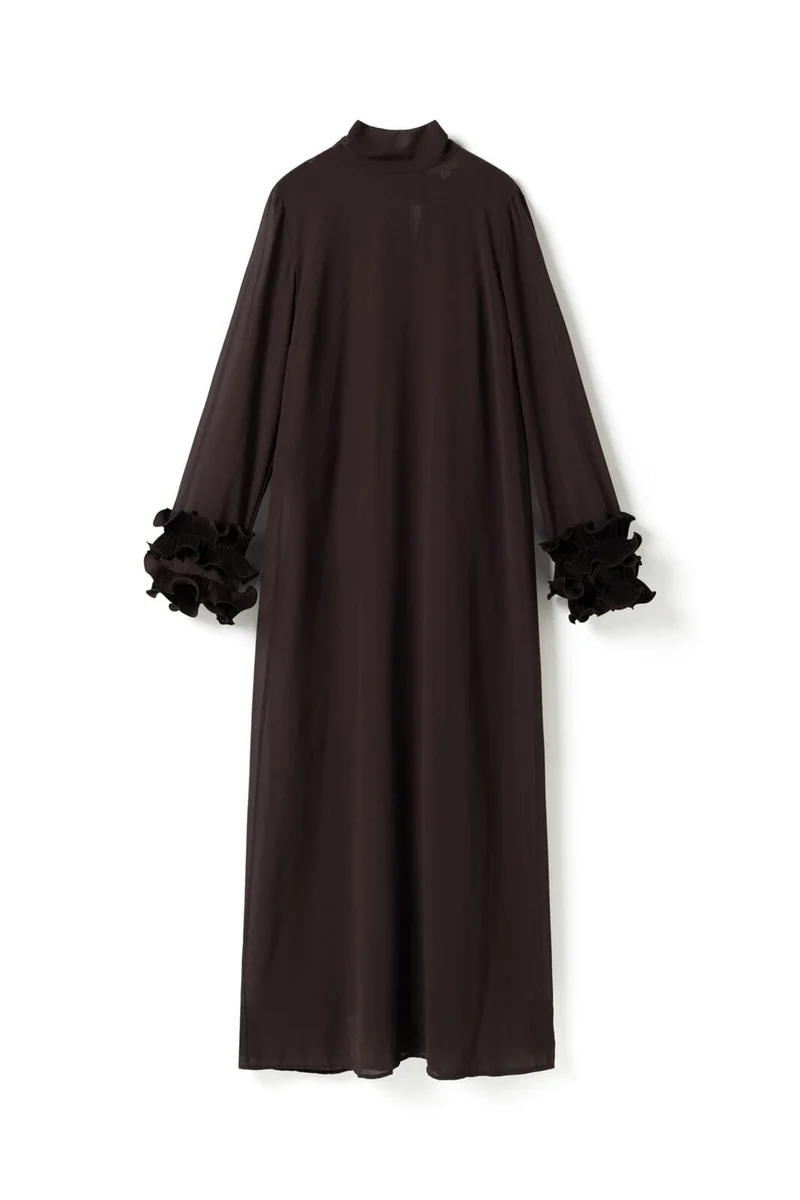 Noella - N-Latania Long Dress 14510005 - 674 - Chocolate