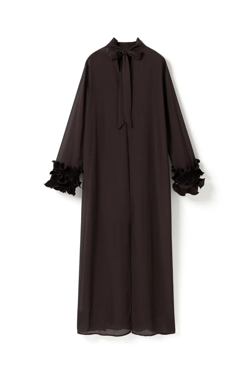 Noella - N-Latania Long Dress 14510005 - 674 - Chocolate