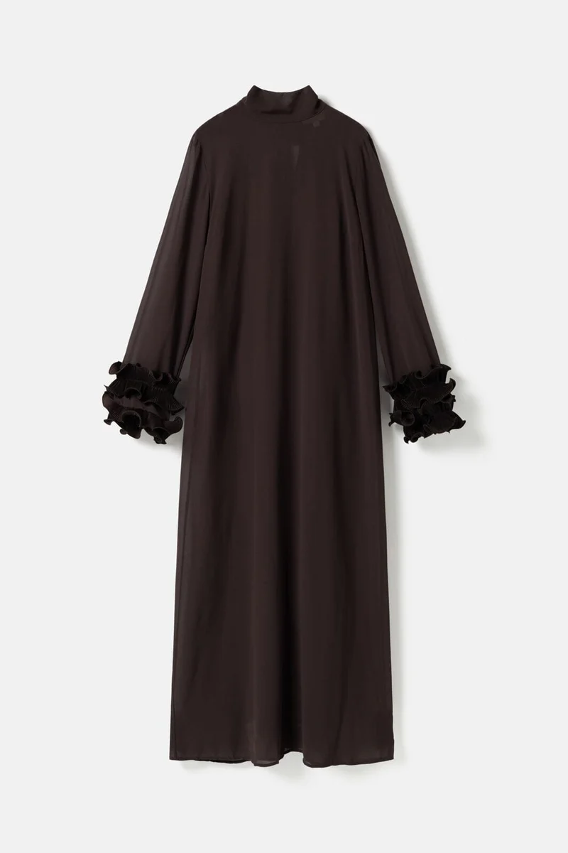 Noella - N-Latania Long Dress 14510005 - 674 - Chocolate
