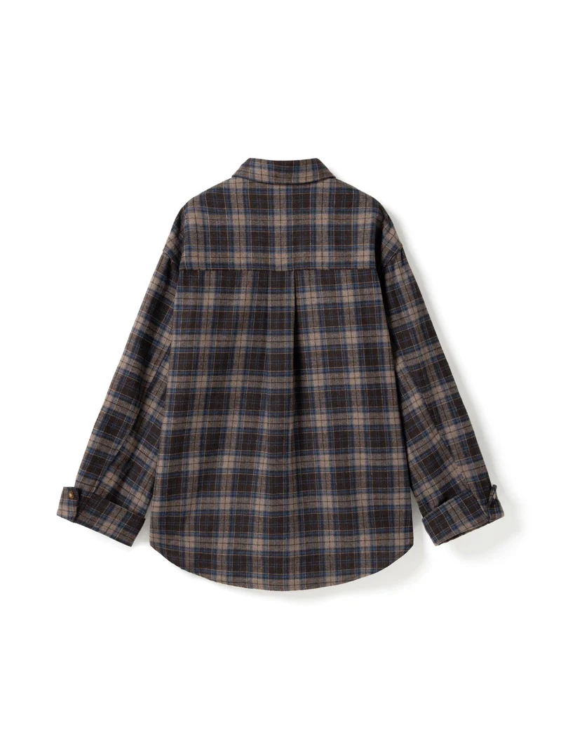 Noella - N-Marlon Shirt 17130001 - 1545 - Brown Blue Check