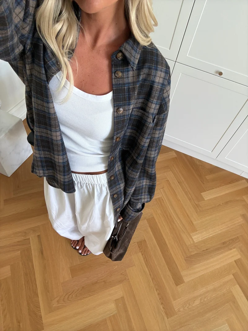 Noella - N-Marlon Shirt 17130001 - 1545 - Brown Blue Check