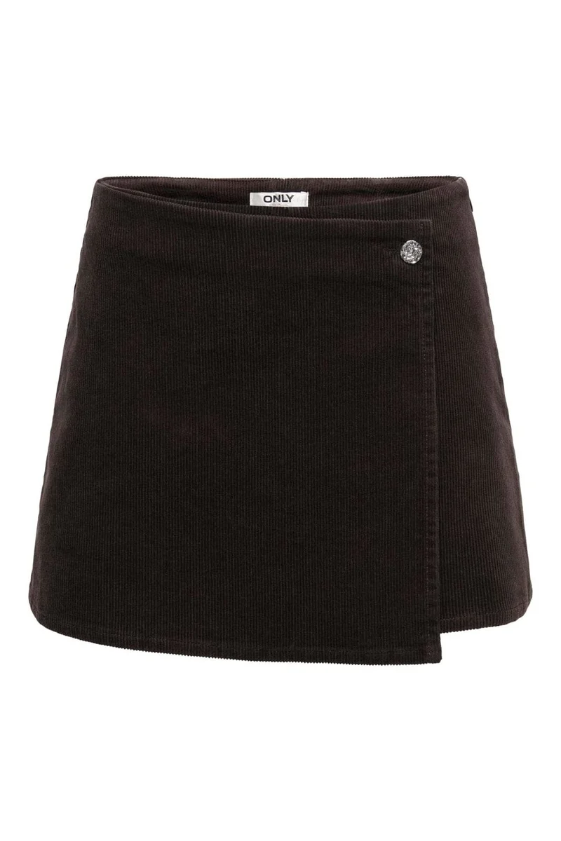 Only - Onlzeva Cord Wrap Skort Cc - 5044912 Chocolate Torte