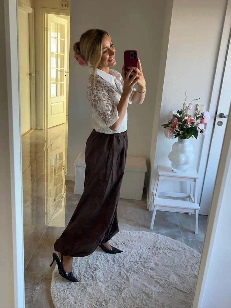 Dear Molly - Ballon Pants - Dark Brown