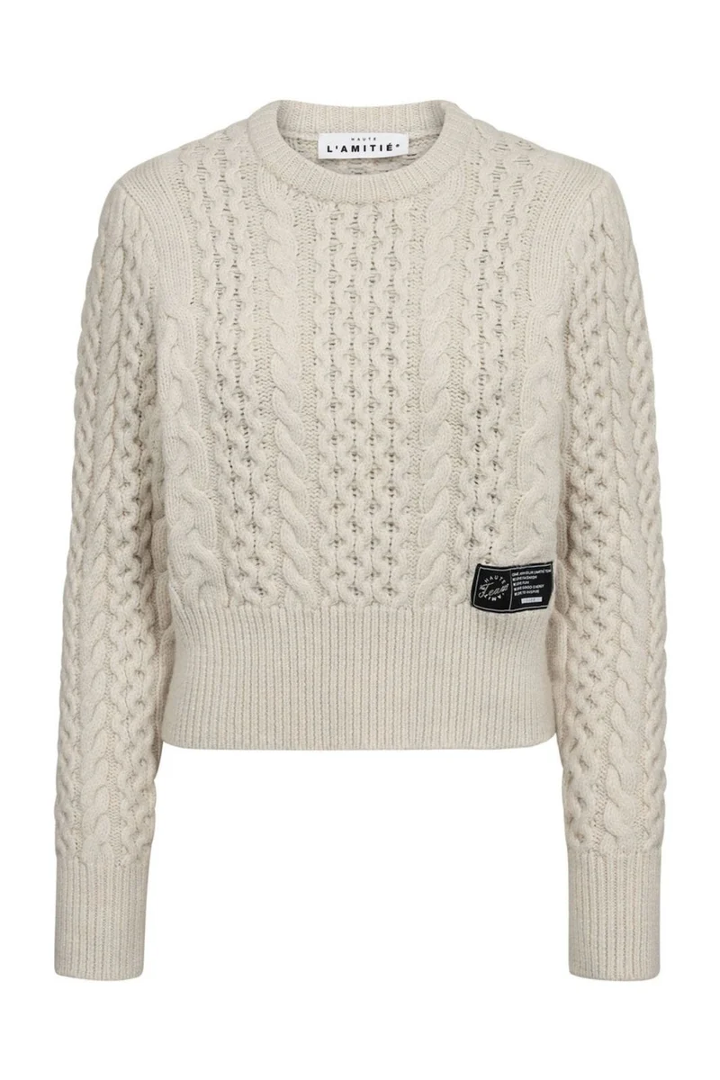 Haute L'Amitié - Duke Cable Knit HL10770 - Oyester
