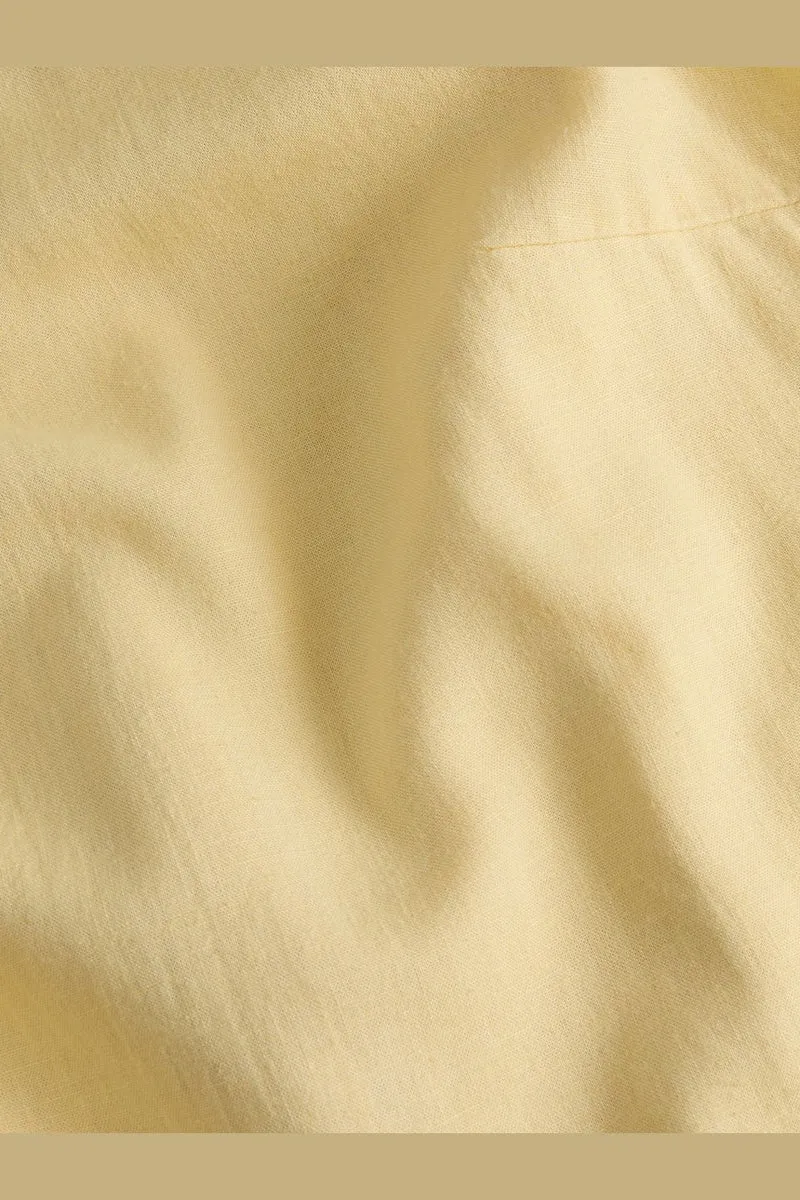 Jjxx - Jxalmira Linen Ble Short Sl Dress Ln - 4919739 Sunlight