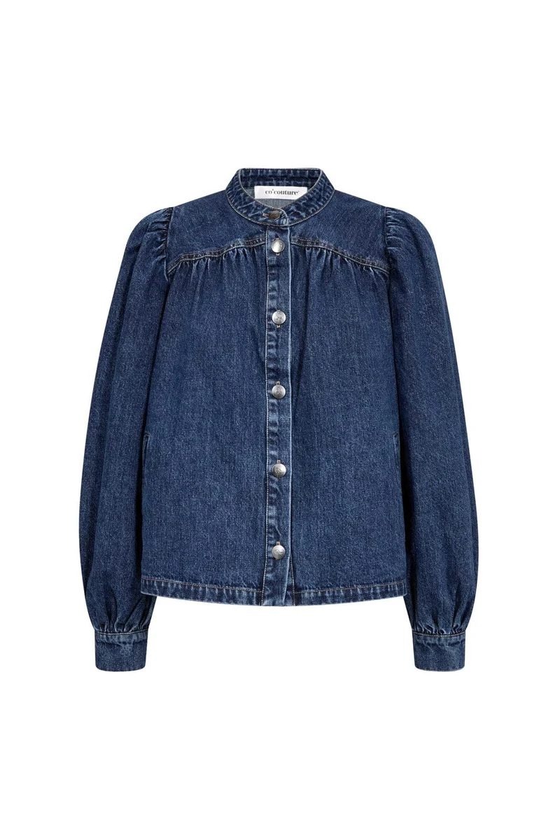 Co´Couture - Denicecc Ls Denim Shirt 500275 - 45003 - Used Denim