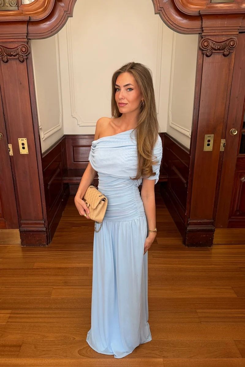 BYIC - Juneic Mesh Dress A25379 - Blue