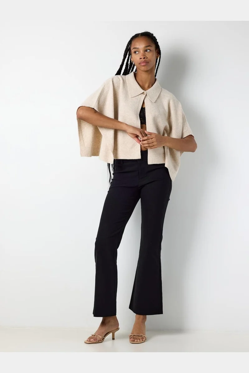Noisy May - Nmwayne Kickflare Pant - 5231133 Black