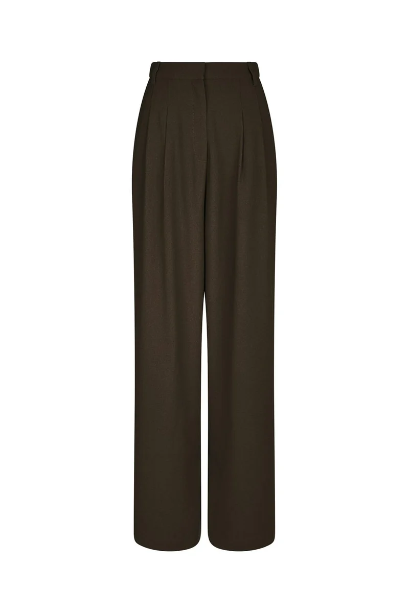Neo Noir - Zoba Crepe Pants 165685 - 176 - Khaki