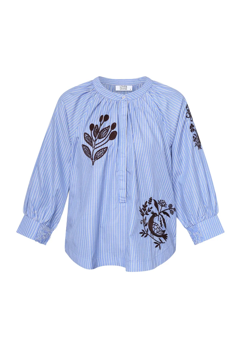 Love & Divine - Love1593-1 20280 - 831 - Blue Stripes