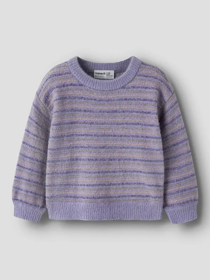 Name It - Nmfnoelle Ls Knit - 5075351 Heirloom Lilac