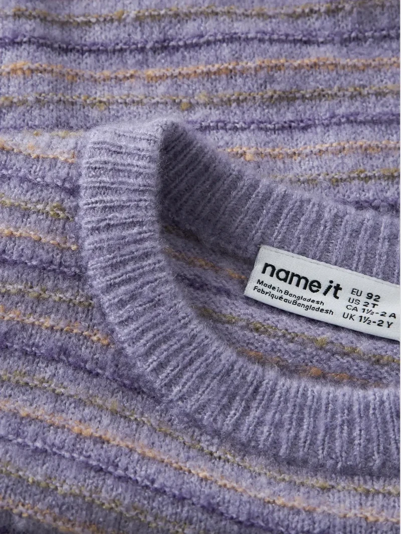 Name It - Nmfnoelle Ls Knit - 5075351 Heirloom Lilac
