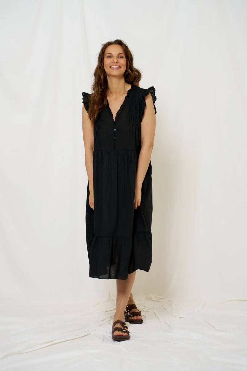 Marta Du Chateau - Mdcjovelina Dress Tc59836m - Black