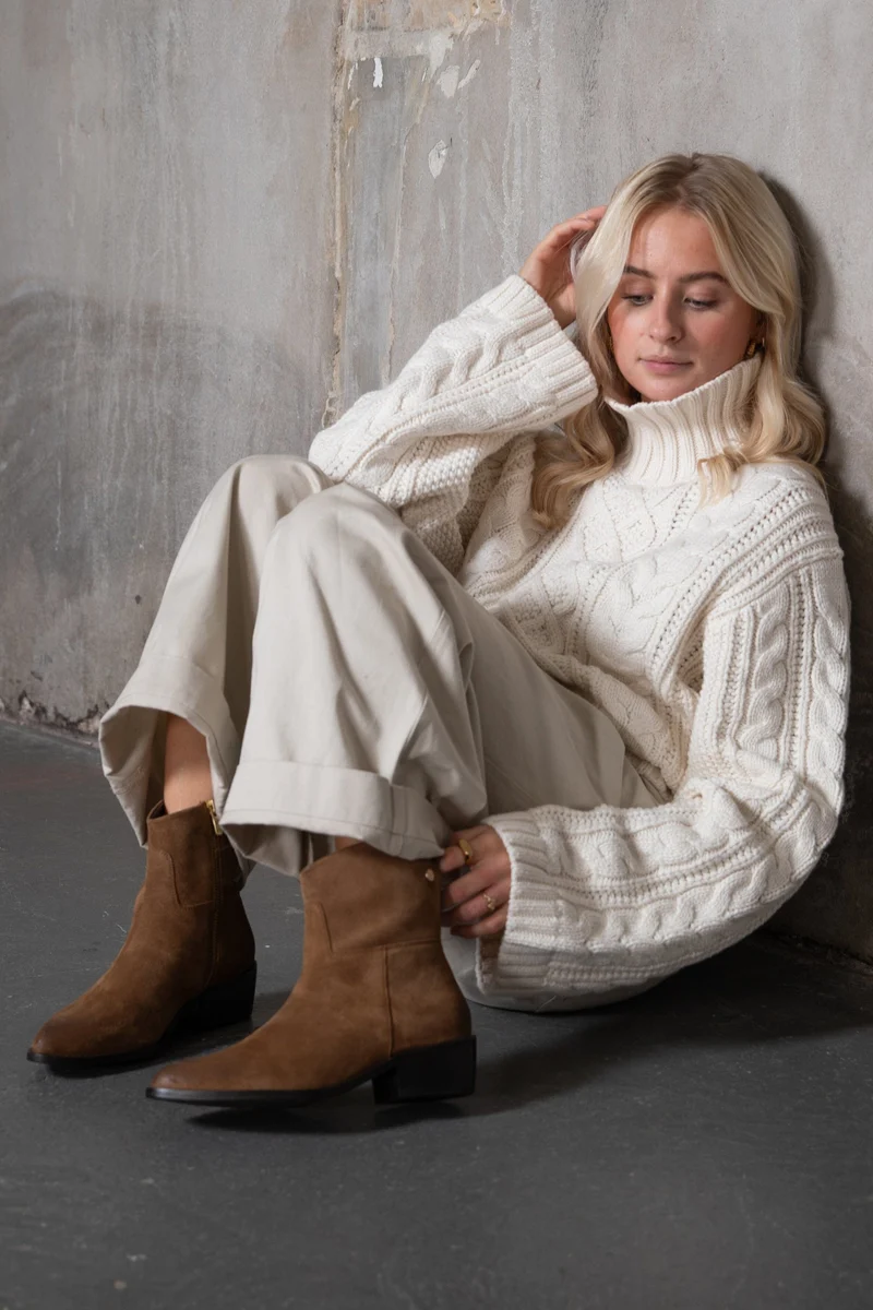 Copenhagen Shoes - The Note Boot Low S Cs9039 - 0241 - Cognac
