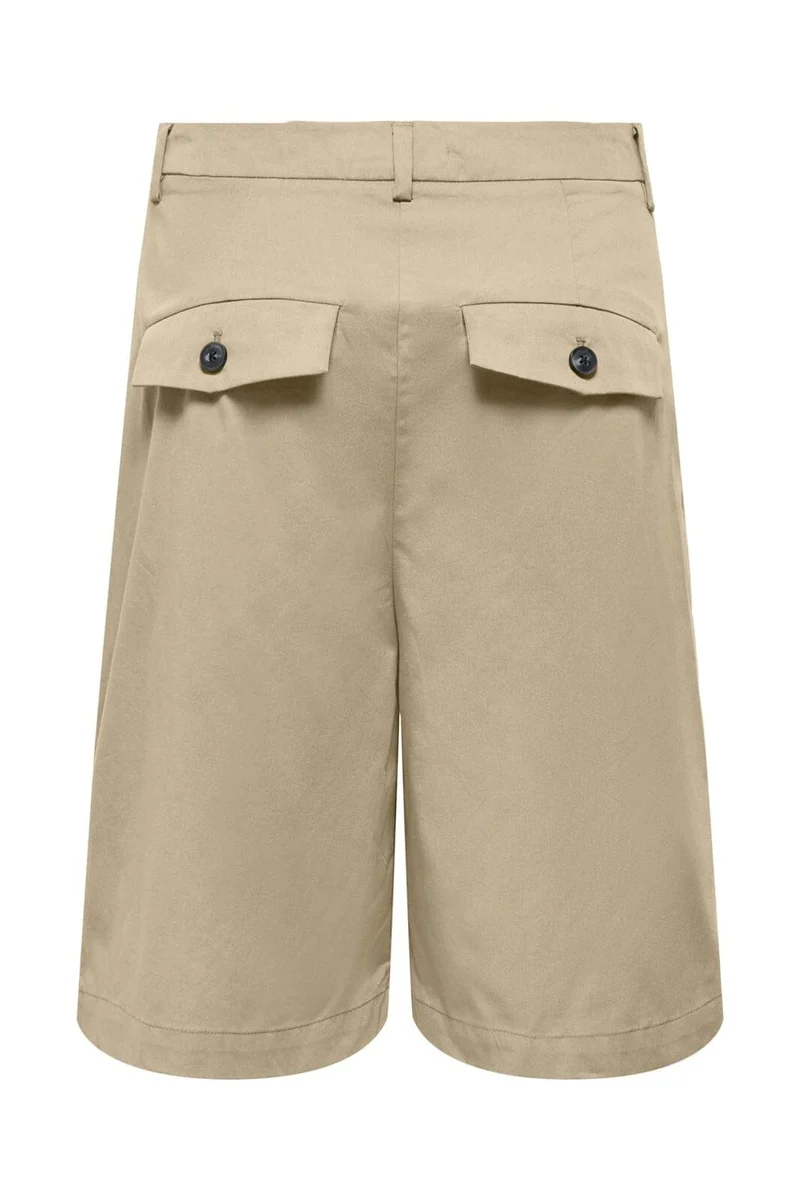 Only - Onlanny Baggy Bermuda Shorts - 5083258 Pale Khaki