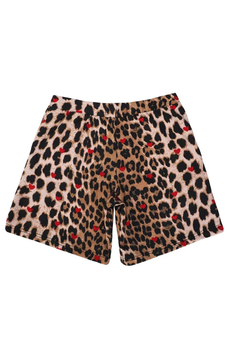 Liberte - Alma-Shorts (Kids) 9617 - Lux Leo Red Heart