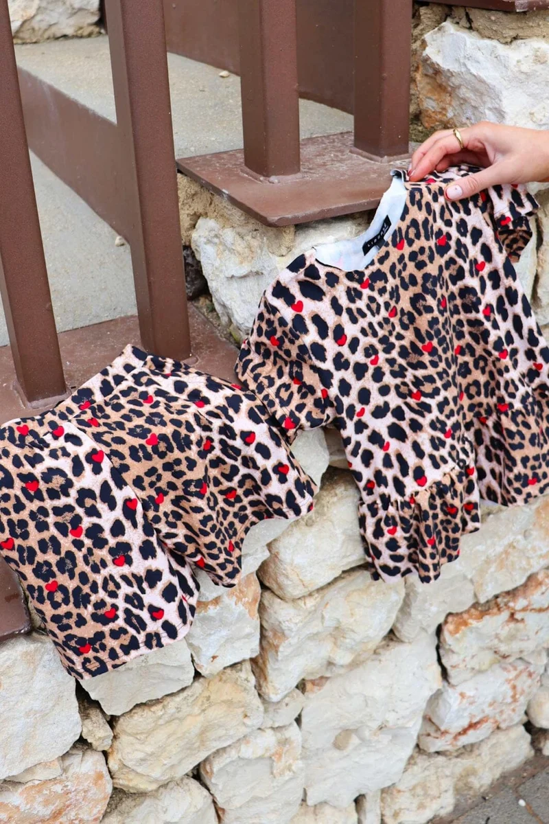 Liberte - Alma-Shorts (Kids) 9617 - Lux Leo Red Heart