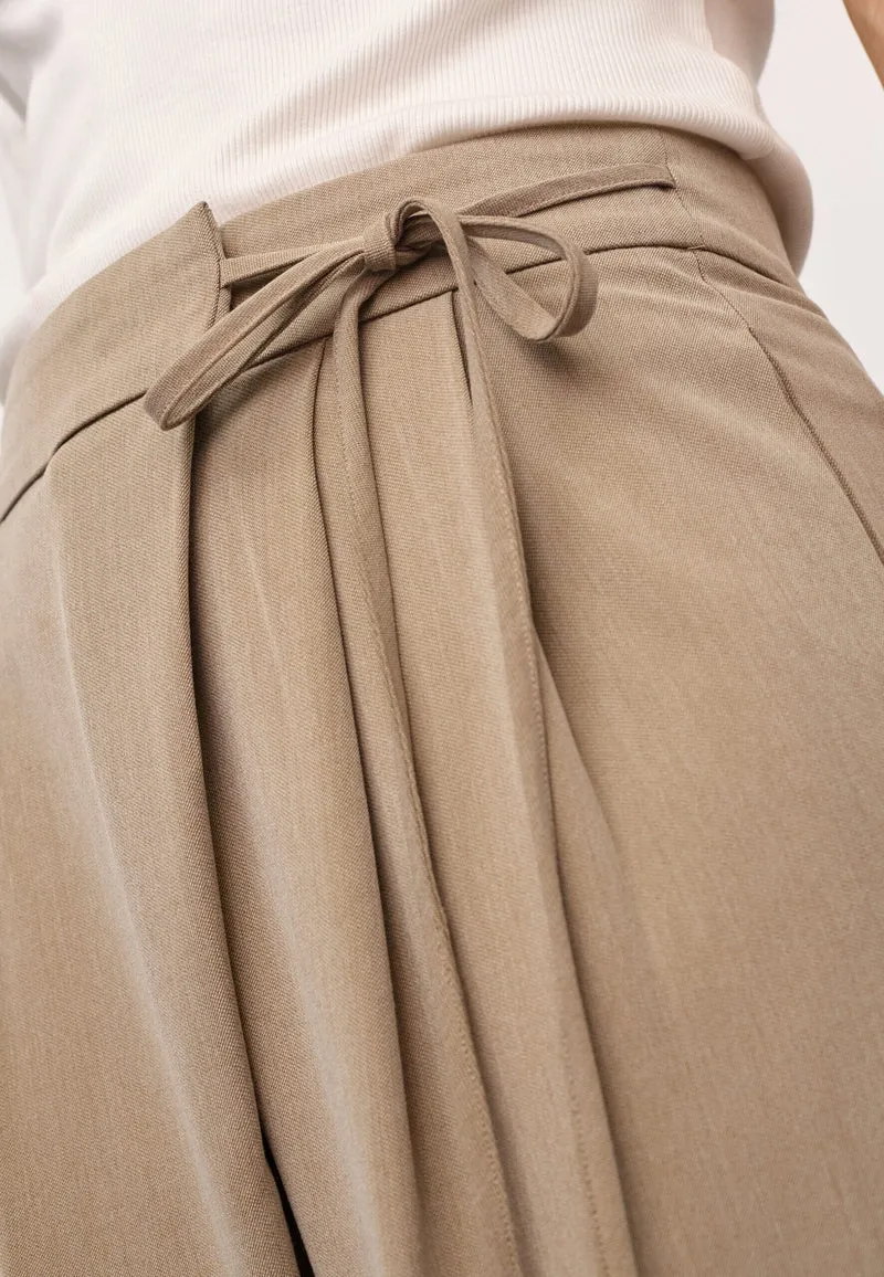 Co´Couture - Eminacc Wrap Pant 500111 - 20012 - Sand