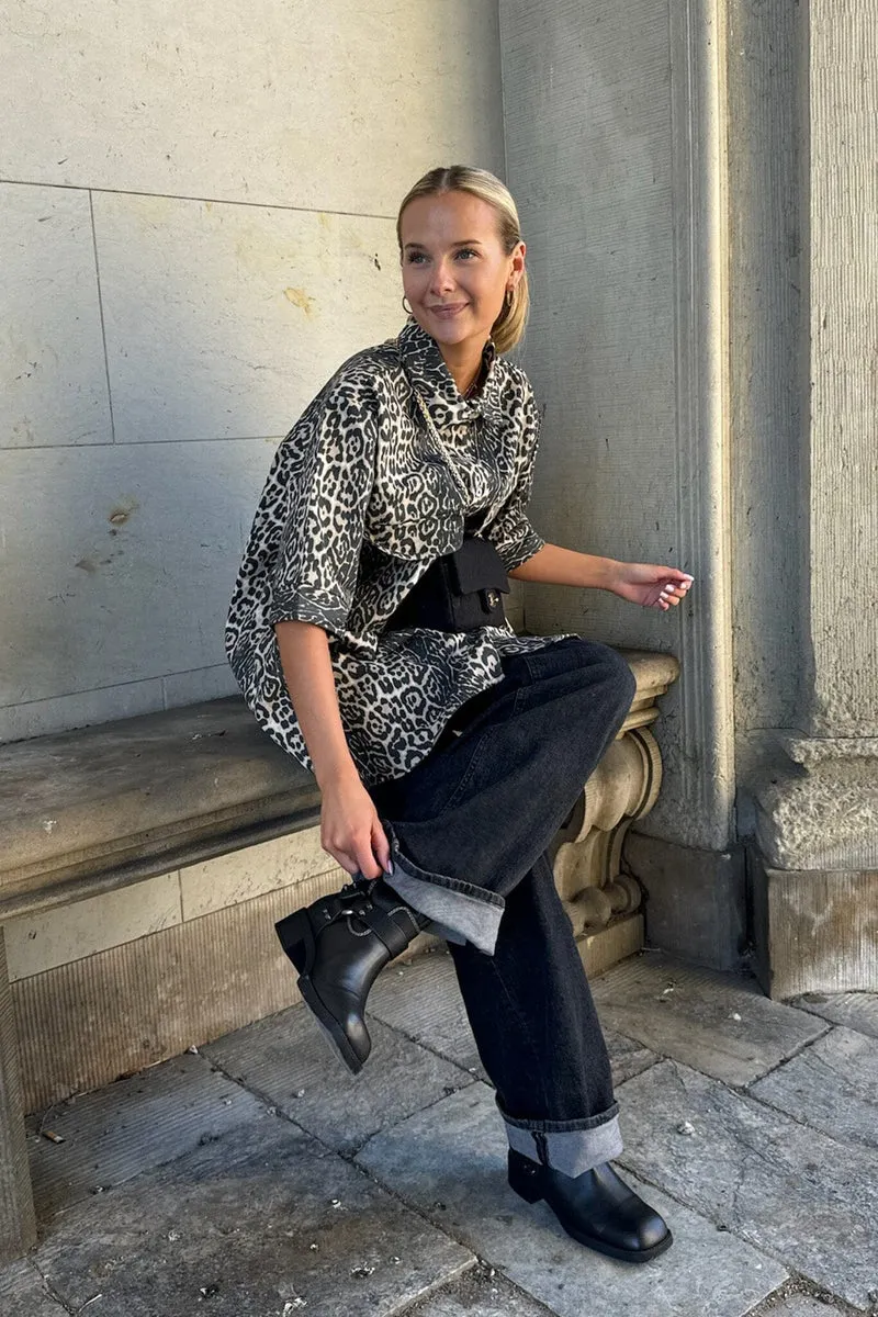 BYIC - Seldaic Shirt Dress - lp Leo Print