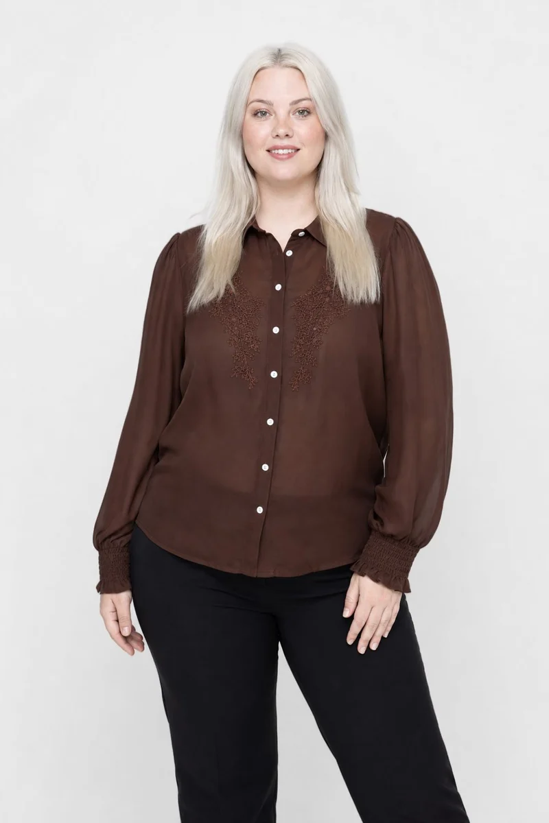 Dear Molly - Tonny Shirt Ch171553 - Brown