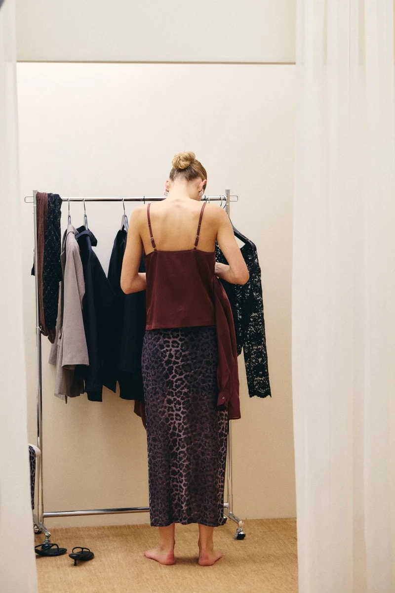 Hype The Detail - Skirt W/Print 320-97 - 9512 - Grå