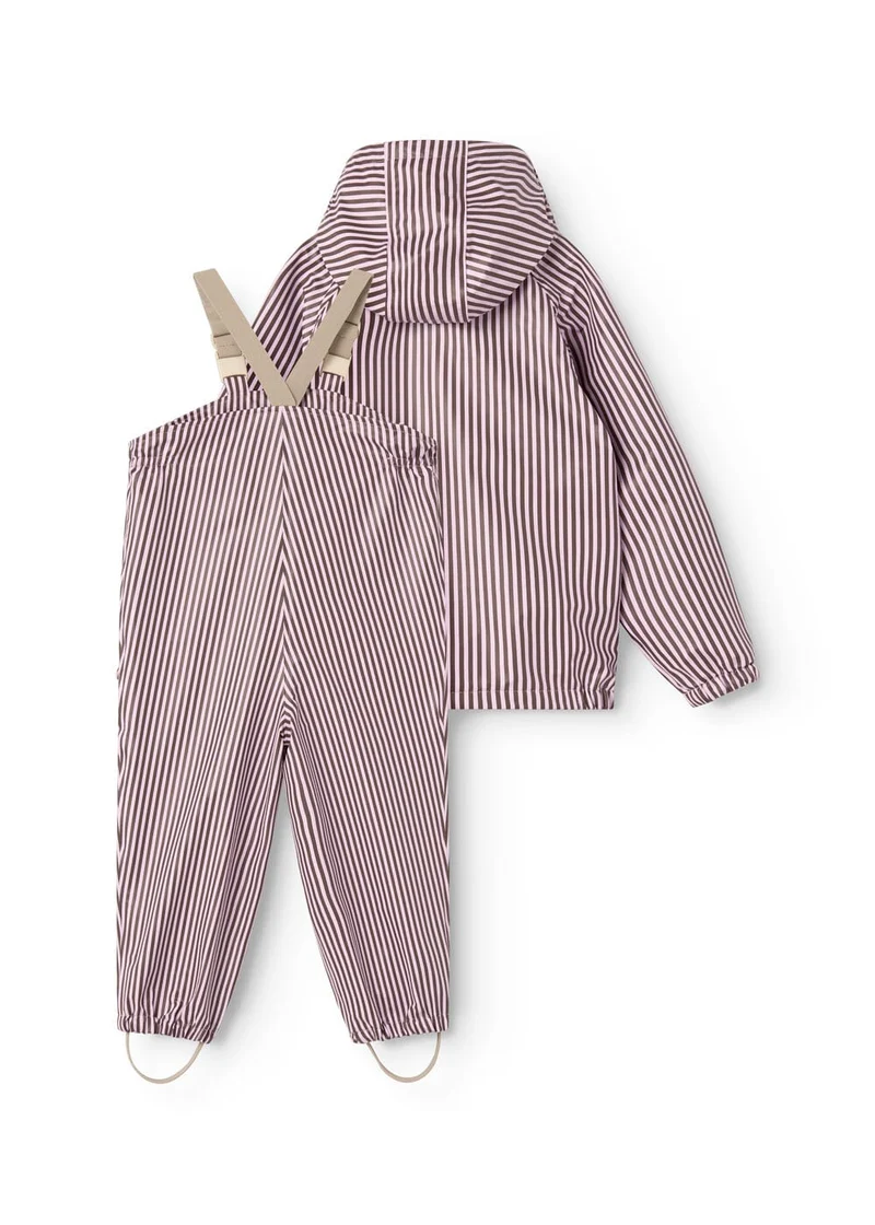 Marmar - Oddy Set - Pink Brown Stripes 1851