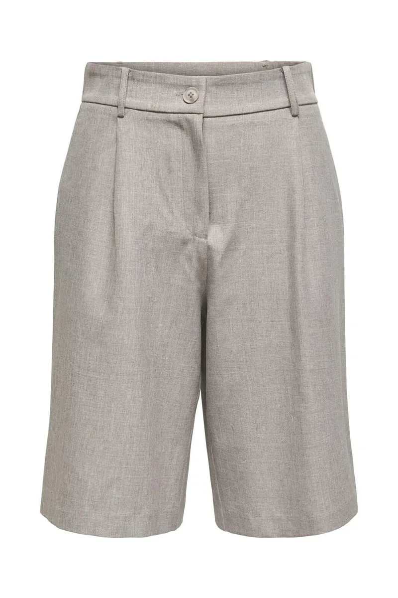 Only - Onllinda Life Mel Long Shorts Tlr 15351444 - 4788227 - Fungi W Melange
