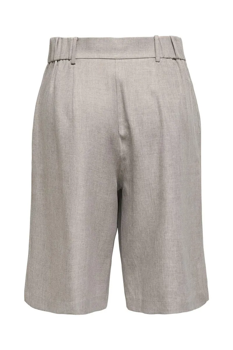 Only - Onllinda Life Mel Long Shorts Tlr 15351444 - 4788227 - Fungi W Melange