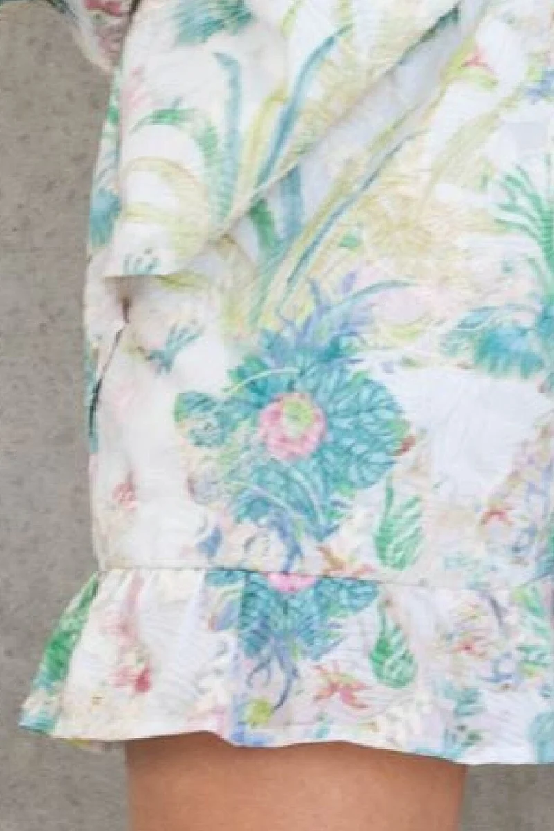 Stories From The Atelier By Copenhagen Shoes - My Lovers Shorts - 388 Multi Flower