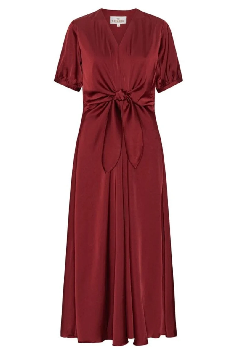 Karmamia - Faye Dress 2308 - Semi Rich Merlot