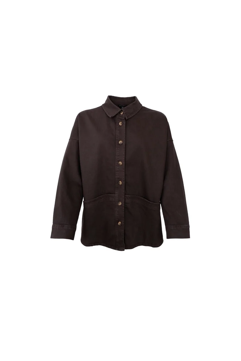 Black Colour - Bcnoemi Shirt Jacket 41231 - Coffee