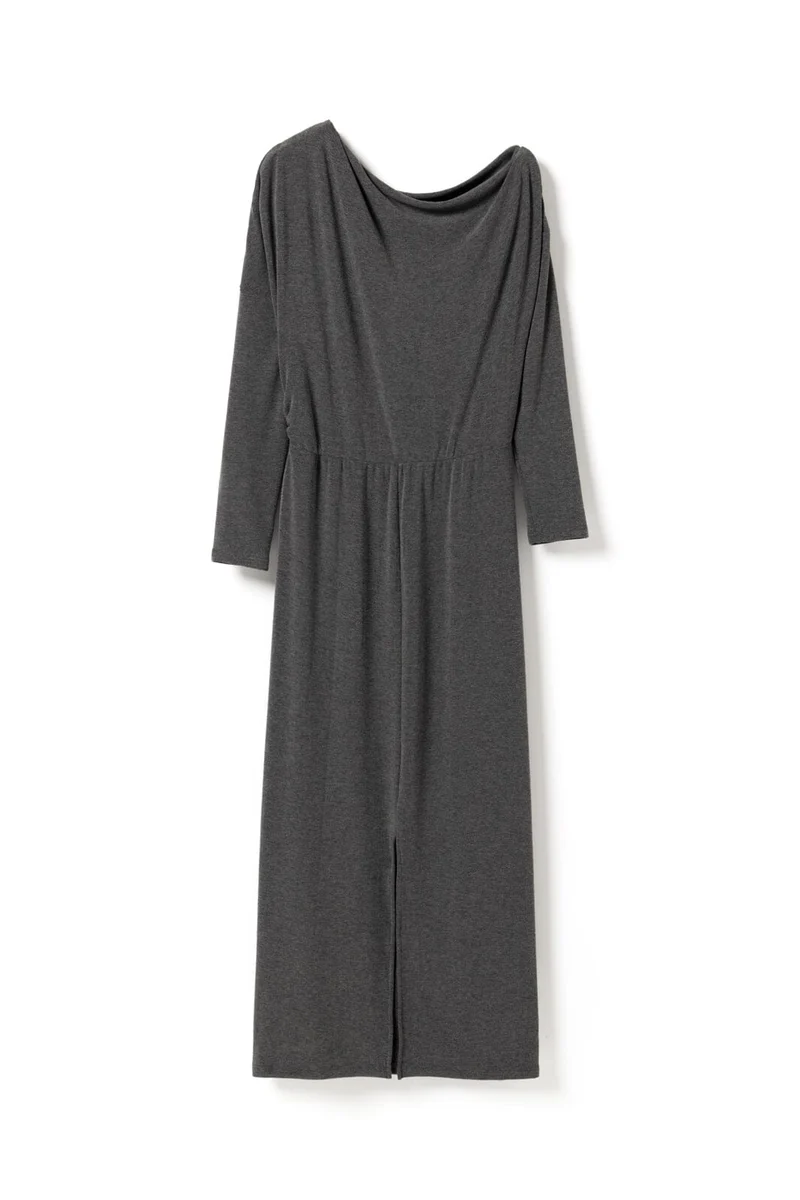 Noella - N-Meena Dress 14090006 - 019 - Dark Grey Melange