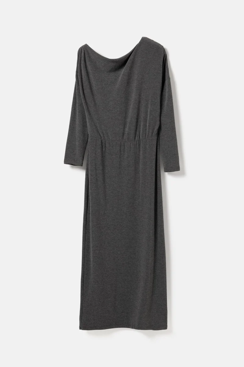 Noella - N-Meena Dress 14090006 - 019 - Dark Grey Melange