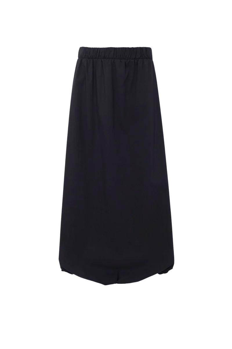 Black Colour - Bcdavina Balloon Skirt 41290 - Black