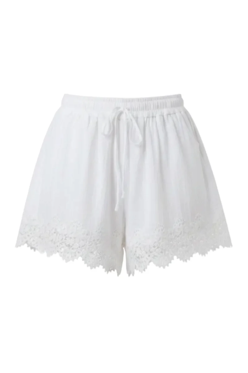 A-Bee - Vanya Shorts - Ecru