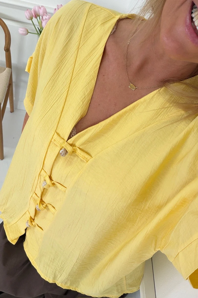 A-Bee - Lyra Shirt - Yellow