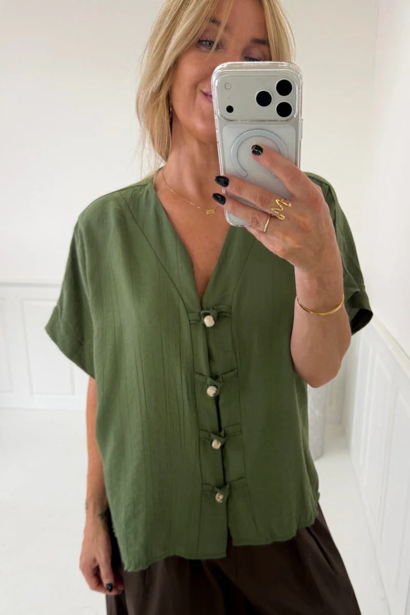 A-Bee - Lyra Shirt - Khaki