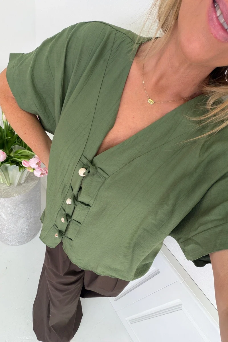 A-Bee - Lyra Shirt - Khaki