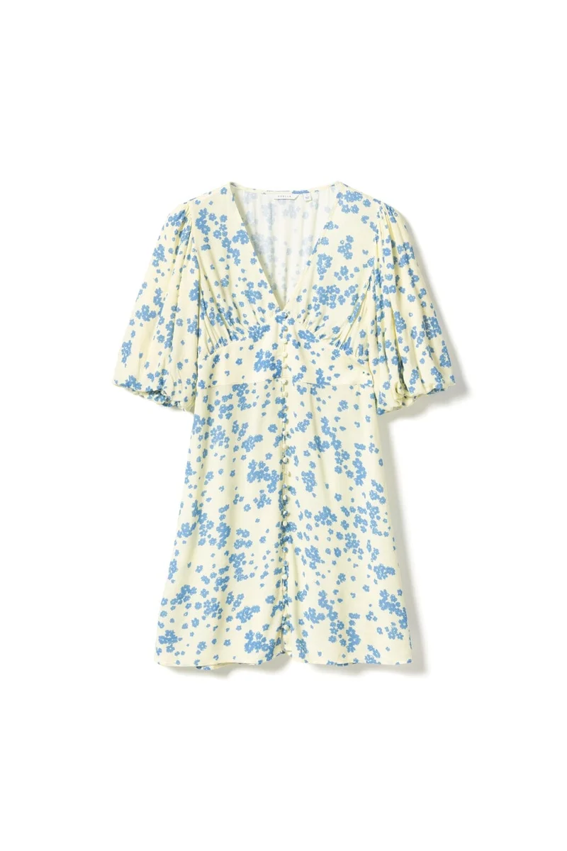 Noella - N-Lilliana Dress 15130001 - 1432 - Deja Yellow Print