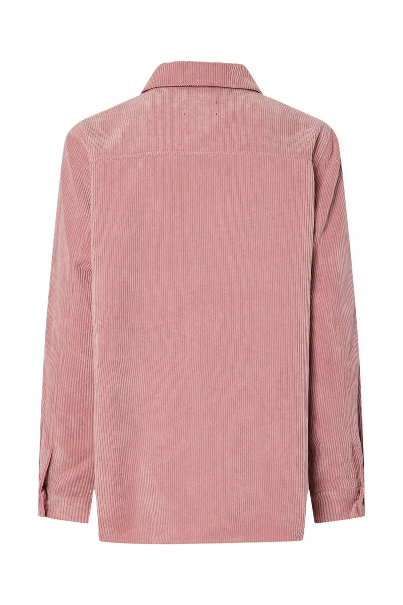 Pieces - Pceffi Ls Corduroy Shirt - 3415168 Ash Rose