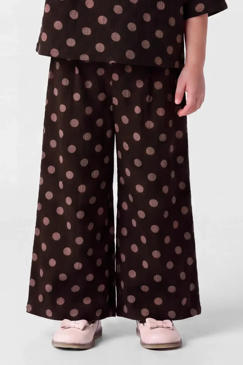 Name It - Nmfnina Wide Pant - 5075398 Chocolate Plum