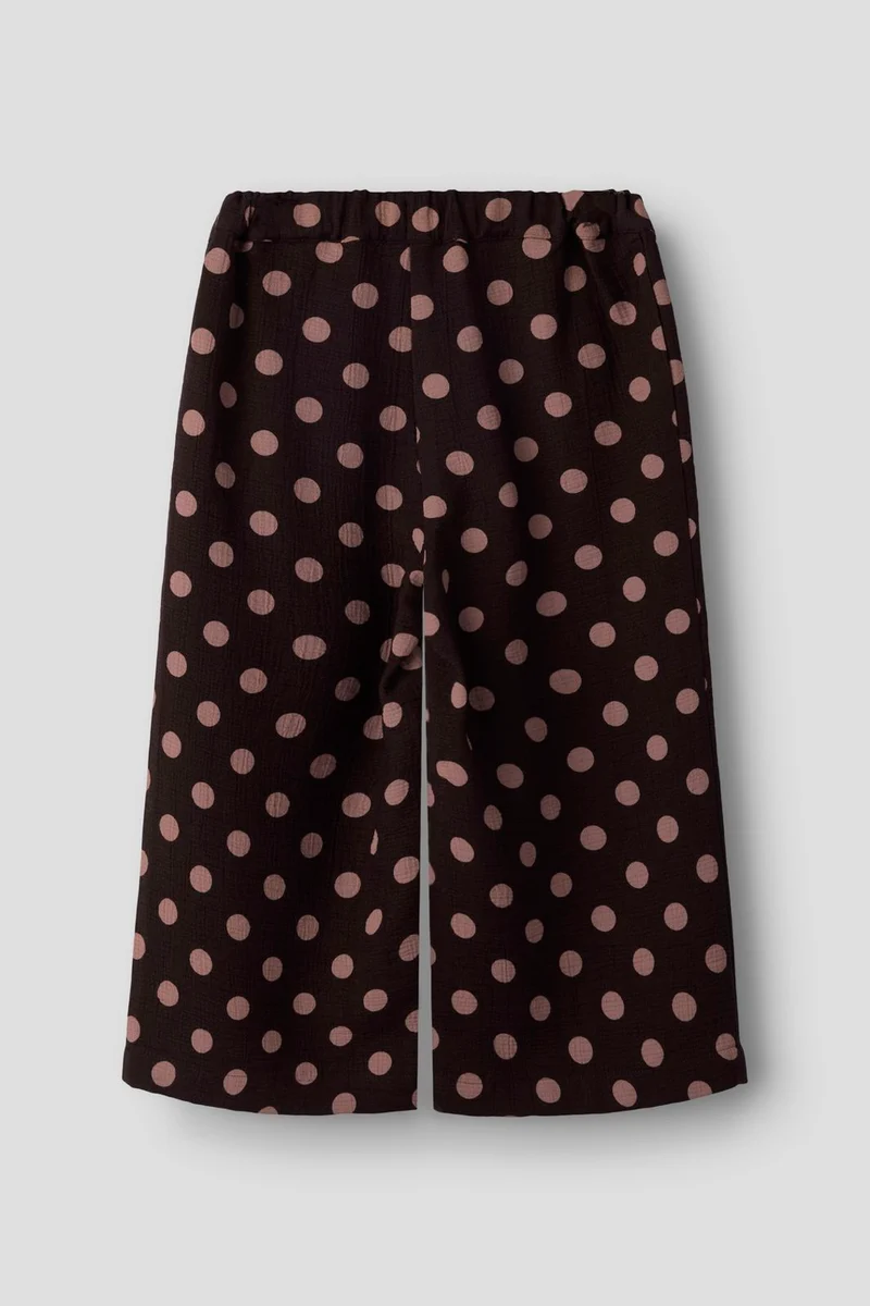 Name It - Nmfnina Wide Pant - 5075398 Chocolate Plum