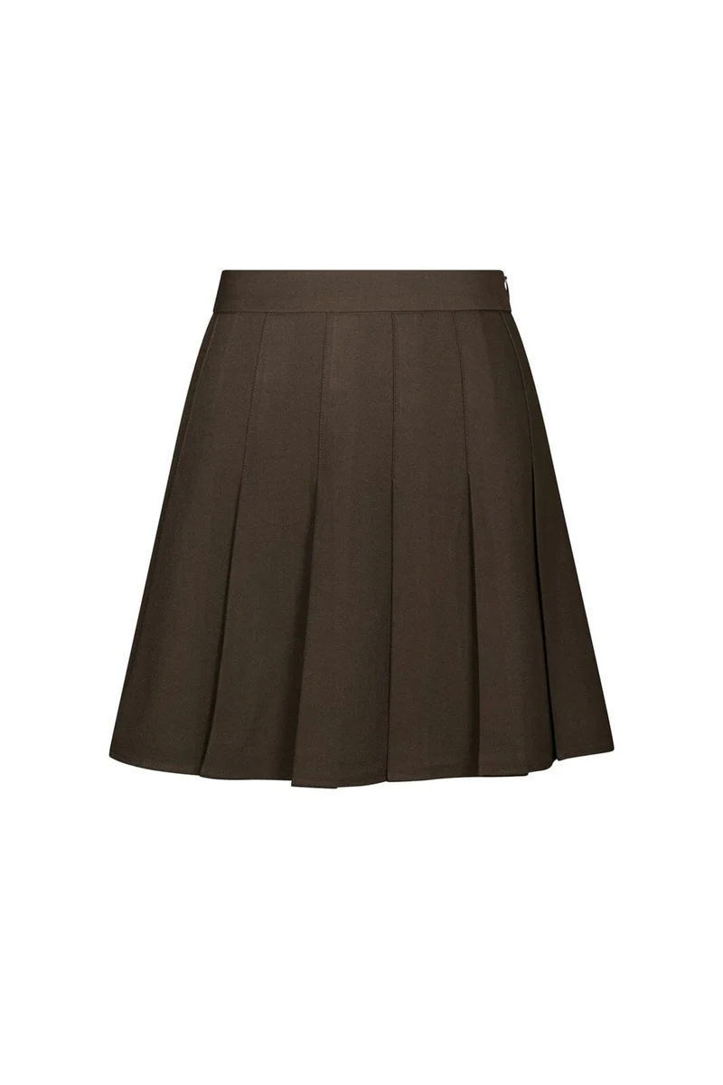 Neo Noir - Laurina Structure Skirt 168504 - 676 - Dark Brown