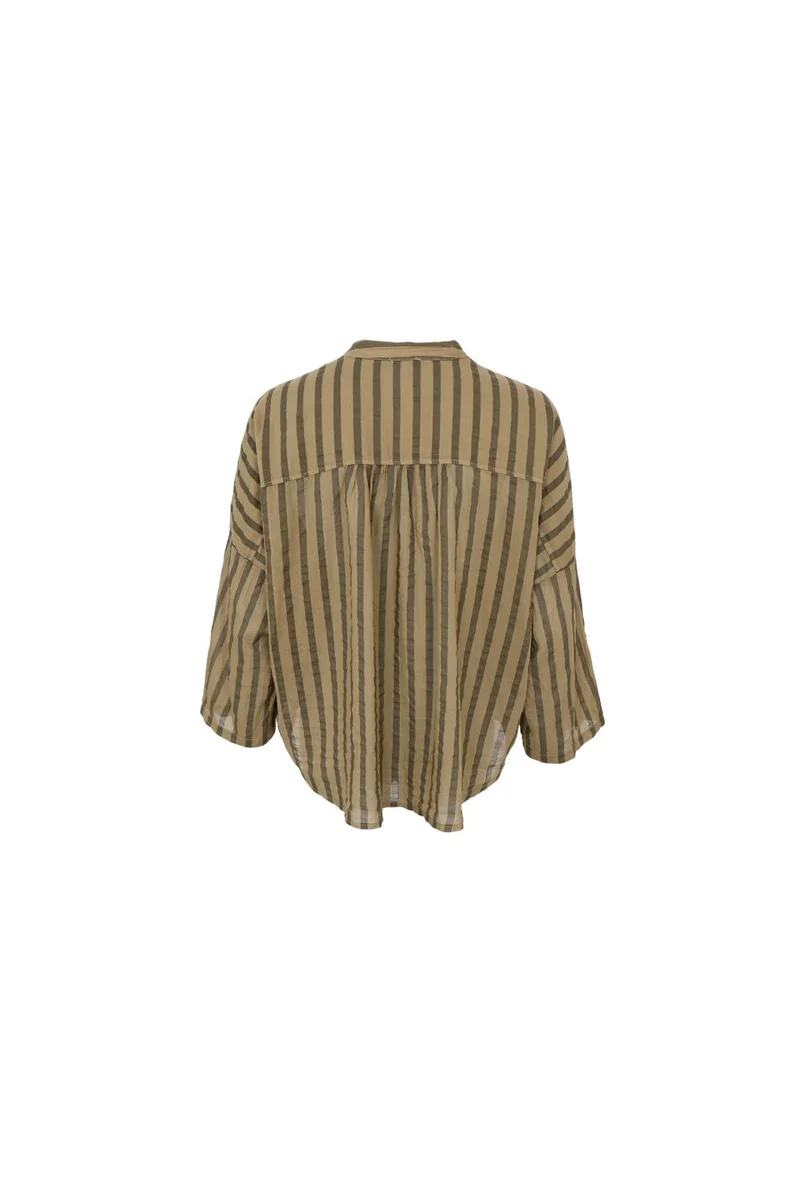 Black Colour - Bcbetsy Shirt Blouse 41226 - Lt. Army