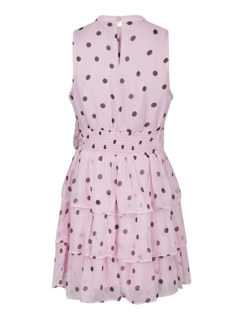 Neo Noir - May Big Dot Dress 170522 - 754 - Light Pink