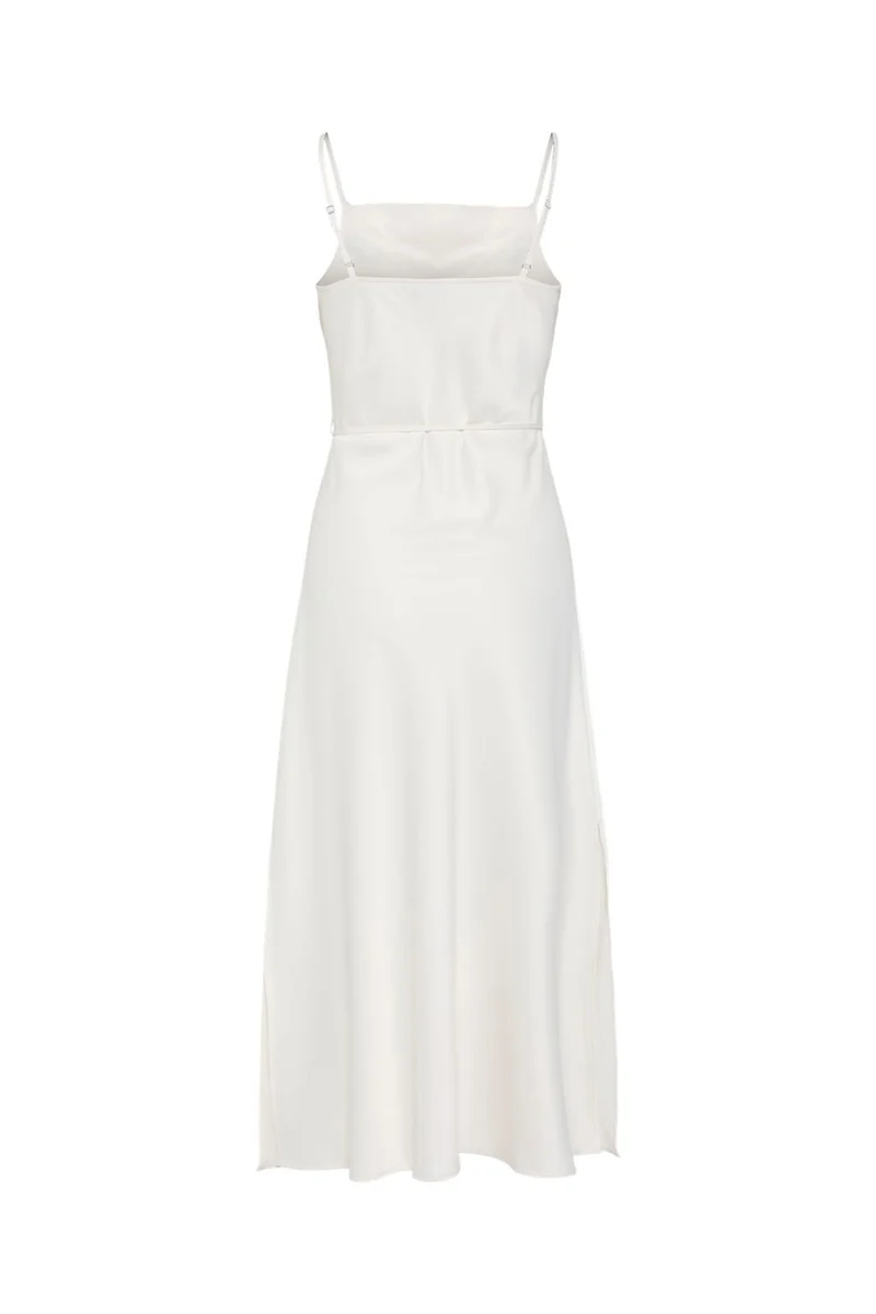 Yas - Yasthea Strap Long Dress - 4678202 Gardenia