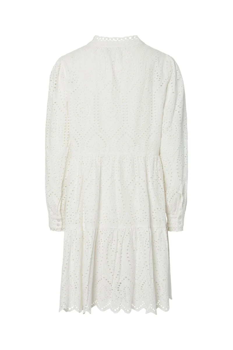 YAS - Yasholi Ls Dress S. - Star White