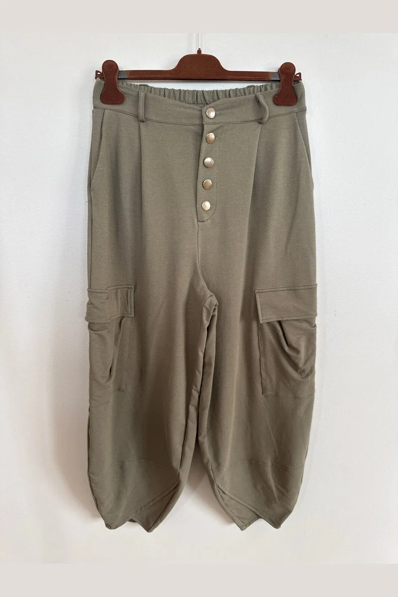Marta Du Chateau - Mdcamalfi Pants 56815m - Military101